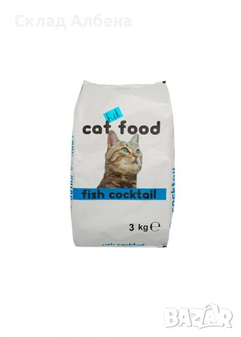 Котешка храна HIT Fish cocktail, 3кг, снимка 1 - За котки - 37500487