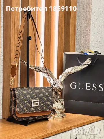 Дамски Кожени Чанти GUESS, снимка 12 - Чанти - 47413916