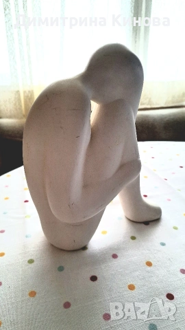 Gilde - статуетка жена 22 см бяла, снимка 3 - Статуетки - 53339668