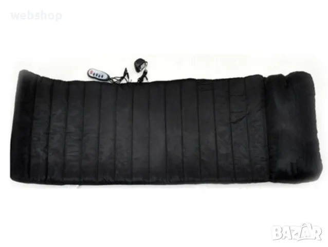 Масажиращ матрак с 9 масажни глави за релаксация и цялостен масаж на тялото, снимка 4 - Масажори - 48399303