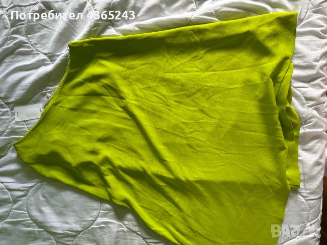 ЧИСТО НОВА! Официална Къса Рокля Mango Размер XS, снимка 5 - Рокли - 52610796