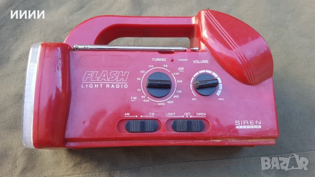 Радио фенер с аларма, снимка 2 - Радиокасетофони, транзистори - 51809616
