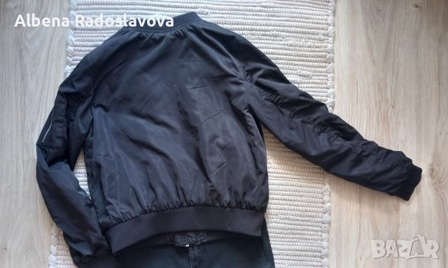 Черно яке H&M и дънки , снимка 4 - Детски якета и елеци - 42562874
