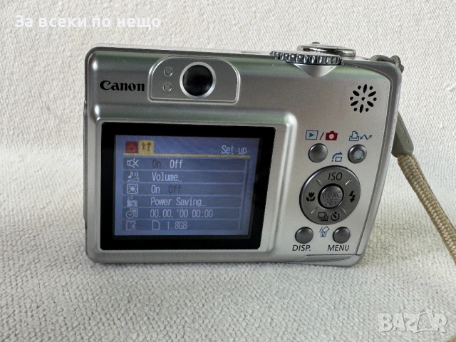Цифров фотоапарат Canon PowerShot A550 , 7.1 MP , Canon A550, снимка 13 - Фотоапарати - 54060450