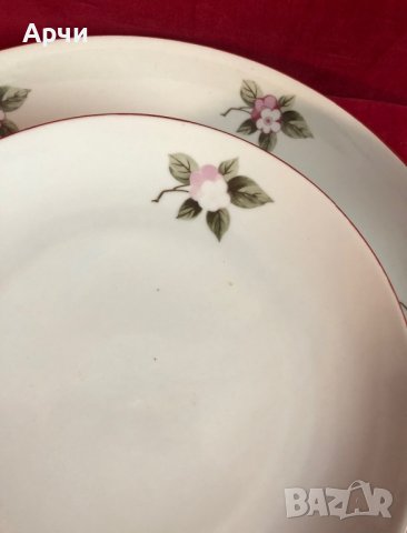 Ретро български сервиз за торта, снимка 5 - Сервизи - 44141923