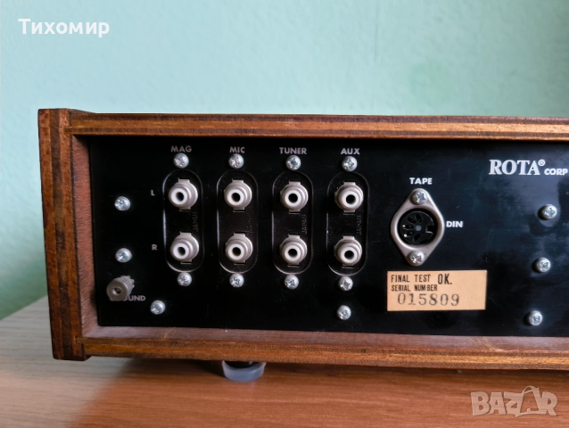 Rota Otl-2200 / Усилвател, снимка 8 - Ресийвъри, усилватели, смесителни пултове - 52559802