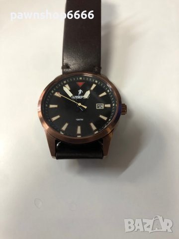 Кафяв кожен часовник Ruckfield, снимка 9 - Мъжки - 38920215