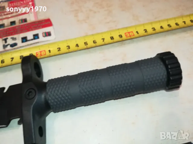 ГОЛЯМ НОЖ С МАСИВНА НОЖНИЦА С КОМПАС 1303251253, снимка 10 - Ножове - 49477888