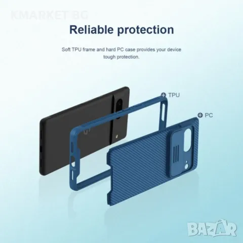 Google Pixel 7 5G NILLKIN CamShield Калъф и Протектор, снимка 10 - Калъфи, кейсове - 49116219