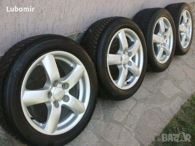 16 цола 5 х 112 мм 4 бр лети джанти - Mercedes-Benz - Rial Made in Germany !, снимка 2 - Гуми и джанти - 54347252