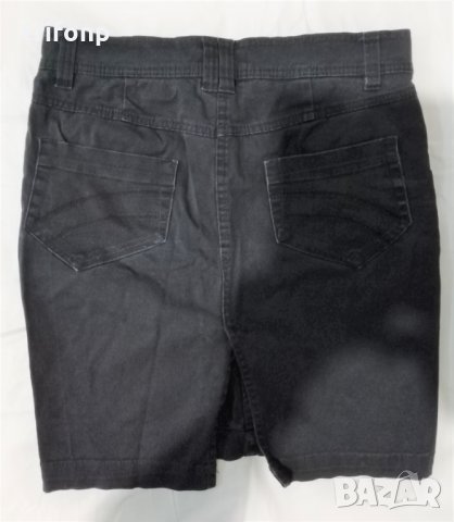 дънкова черна пола, снимка 2 - Поли - 31941392