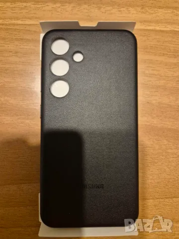 Vegan Leather Case за Samsung Galaxy S24 S921, Black GP-FPS921HCABW, снимка 3 - Калъфи, кейсове - 48227990