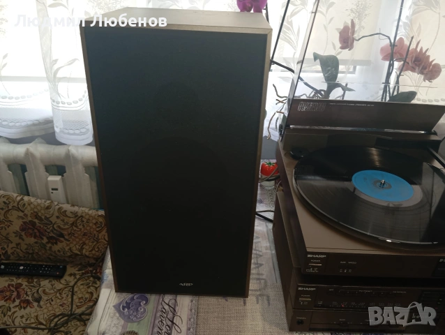 комплект Грамофон,рeсийвър и тонколони Sharp, снимка 4 - Аудиосистеми - 54247974