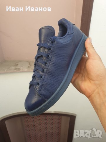 кецове ADIDAS STAN SMITH Dark Blue номер 39,5-40, снимка 8 - Кецове - 37147311