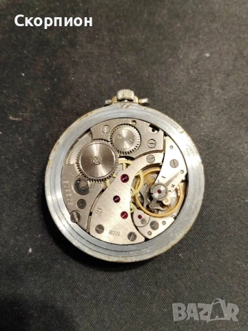 Джобен часовник - Молния - СССР - Рядък - Промоция, снимка 6 - Джобни - 51648205