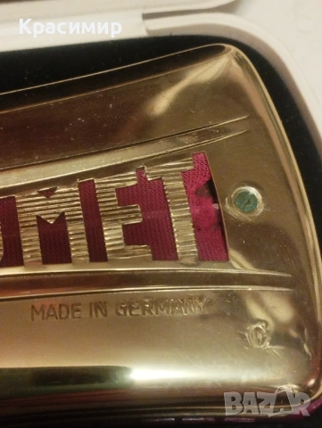 Винтидж хармоника Hohner Comet двустранна в калъф. , снимка 6 - Духови инструменти - 53138571