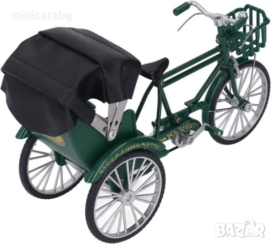 Метални колела триколка - рикша в ретро стил, снимка 8 - Колекции - 30110739