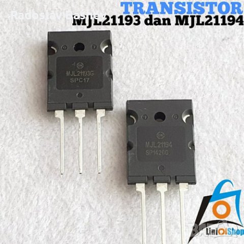 Транзистор MJL21193 TO-264, снимка 4 - Части и Платки - 40114630