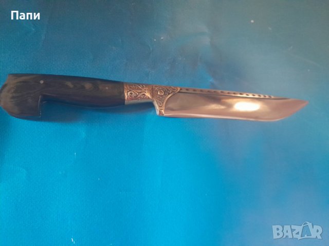 Ловен нож от силно закалена стомана 4 по 13, снимка 1 - Ножове - 38390674