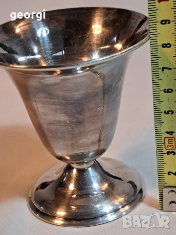 посребрена чаша 32/6, снимка 8 - Чаши - 53266527