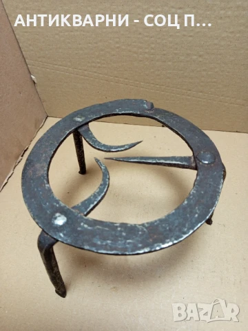 Соц Стар Ръчно Кован Малък Саджек Пиростия за Малко Менче Менчета Номер 6., снимка 3 - Антикварни и старинни предмети - 50801077