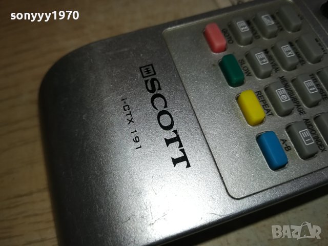 SCOTT REMOTE CONTROL-ВНОС SWISS 1402241624, снимка 5 - Дистанционни - 44293467