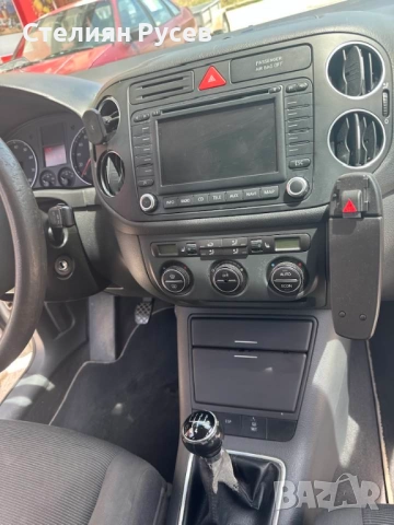 vw golf plus 1.4i 74к.с ГАЗ / климатроник - цена 6 500лв или 3323,40 евро  , моля БЕЗ бартери   -ред, снимка 3 - Автомобили и джипове - 52029478
