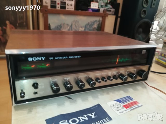 SONY RECEIVER-MADE IN JAPAN 0109231112LNV, снимка 1 - Ресийвъри, усилватели, смесителни пултове - 42042563