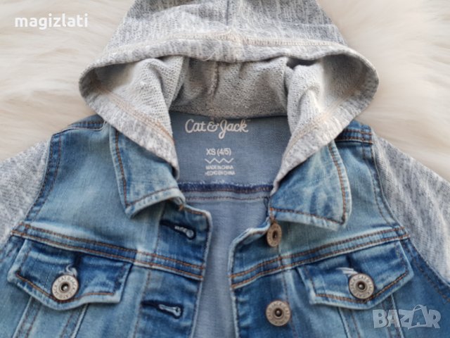 Дънково яке размер 4-5 години , снимка 4 - Детски якета и елеци - 31806305