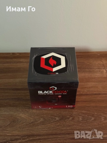 BLACKCOCO’s 1 kg 26 mm – кокосови въглени за наргиле / shisha / hookah, снимка 2 - Наргилета - 52340931