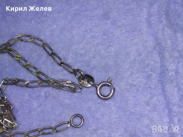 ФИНА СРЕБЪРНА ГРИВНА СРЕБРО 925 КЛАСИЧЕСКА РЕТРО ПЛЕТКА РЪЧНА ИЗРАБОТКА 31358, снимка 4 - Гривни - 42762965