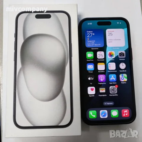 Iphone 15 128gb battery health 100%