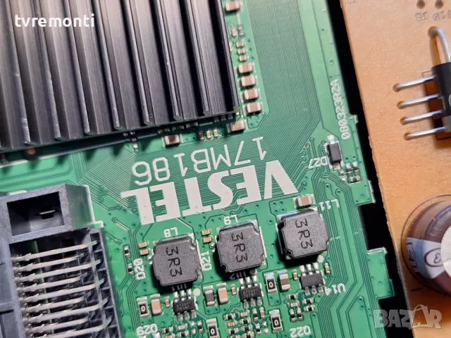 Main Board 17MB186 , for Toshiba 32WA2363DG for 32 inc DISPLAY VES315WNFT-L3-Z01, снимка 2 - Части и Платки - 48698847