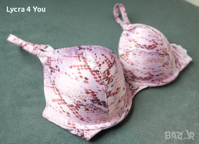 Primark 80D/C нов сатенен сутиен, снимка 6 - Бельо - 42796277