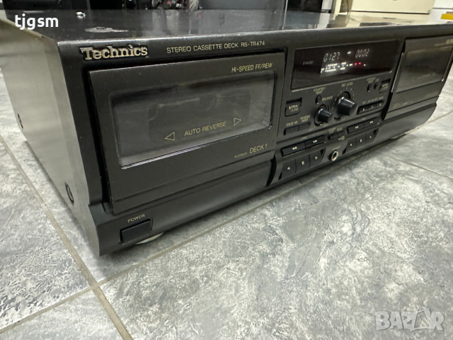 Касетен дек Теchnics Stereo Cassette Deck RS-TR474, снимка 2 - Декове - 44659581