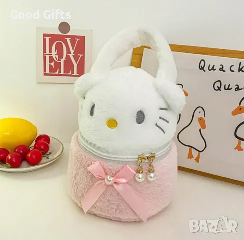 Плюшена чанта Hello Kitty Kuromi, Hello Kitty Melody чанта, снимка 12 - Плюшени играчки - 49157895