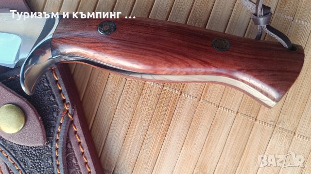 Ловен нож /ръчна изработка - стомана 440С /, снимка 10 - Ножове - 44438017