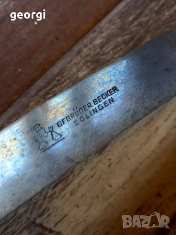 Стар нож Solingen , снимка 3 - Ножове - 35286878