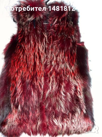 Елек от естествен косъм, снимка 4 - Елеци - 42924674