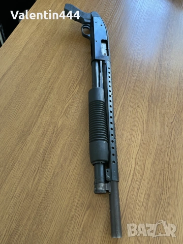 ПУШКА – ПОМПА  "МОСБЕРГ",  ДАКТИВИРИНА/ОБЕЗОПАСЕНА, снимка 6 - Бойно оръжие - 54302270