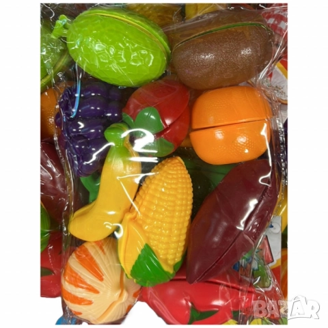 Детски комплект от цветни плодове и зеленчуци, снимка 4 - Други - 52054280