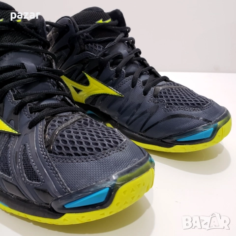 Mizuno Wave Tornado X2 Оригинални Маратонки за Зала Вентилирани 45-45.5, снимка 8 - Маратонки - 52795965
