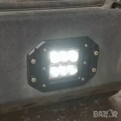 LED помощен фар за вграждане 18 W, снимка 2 - Аксесоари и консумативи - 55864129