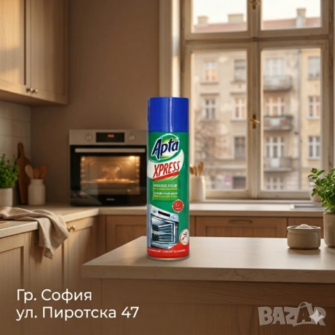 АПТА препарат на пяна за фурни, грилове и скари 500 мл