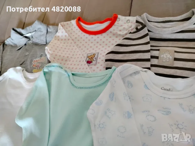 Бебешки дрехи 68-74 см. 27 части ПАКЕТНА цена, снимка 2 - Бебешки блузки - 55948157