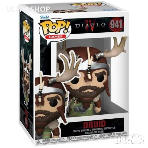 Ново Funko Pop 941 Druid Diablo IV , снимка 1