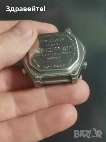 Електронен часовник Polar M91TI - титаниев корпус, снимка 2 - Мъжки - 56210238