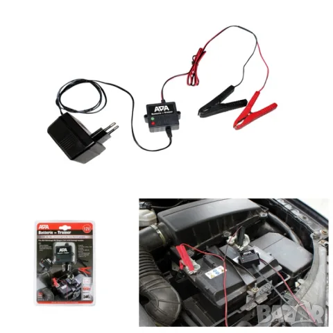 Автоматично зарядно за акумулатор 12V 0.5A за 5-20Ah