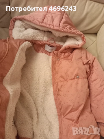 Детски зимно яке на марка Reserved 104 см, снимка 4 - Детски якета и елеци - 52941565