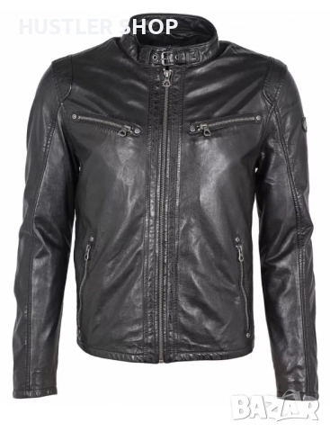 Мъжко яке от естествена кожа GIPSY BY MAURITIUS.Размер М